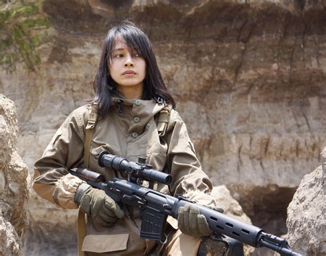 Airsoft Girl Girls Army Sniper Woman Milsim Operator Gun Girl Semarang Skirmish Team