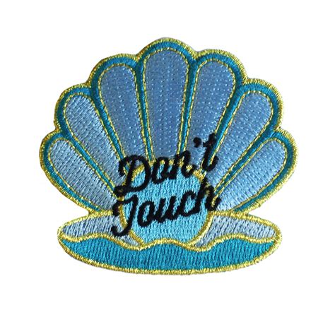DON'T TOUCH IRON-ON PATCH | Iron on patches, Pin, patches, Patches