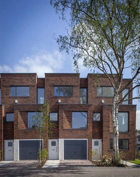 Contemporary Townhouse, Modern Townhouse, Row House Design, Townhouse