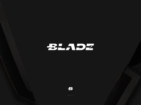 Blade Logo By Ann Panfilenko On Dribbble