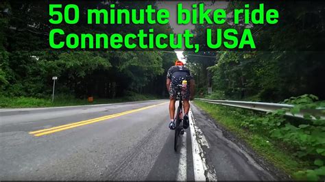 Cycling 50 Minute Virtual Bicycle Ride Connecticut Usa Youtube