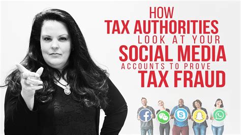 Did You Know Tax Authorities Look At Your Social Media To Prove Tax Fraud Youtube