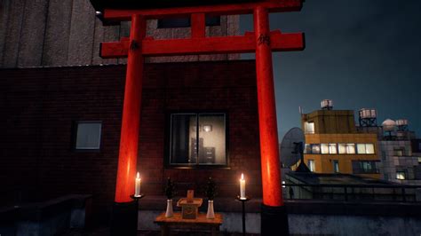 Momokane Building Rooftop Torii Gate Ghostwire Tokyo Wiki Fandom