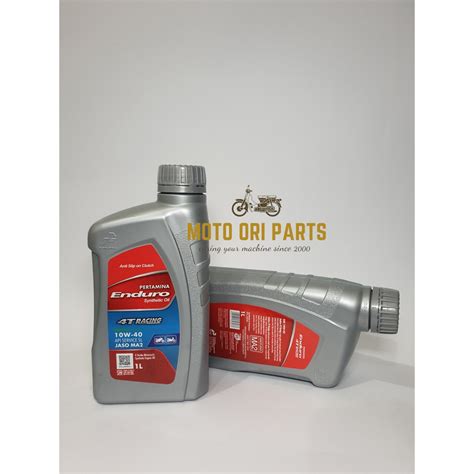 Jual Oli Pertamina Enduro 4t Racing 1 Liter Shopee Indonesia