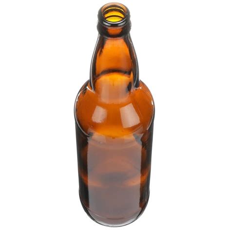 Learn the knack of bottling beer quickly and easily, and enjoy your homebrew with less mess and no stress. 22 oz Amber Glass Round Beer Bottle - 26 mm Pry-Off Crown ...