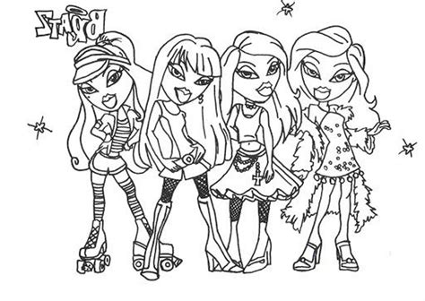 In their first five years, 125 million were sold worldwide, and, in 2005, global sales of bratz and bratz products reached two. bratz-coloring-pages-for-girls | | BestAppsForKids.com