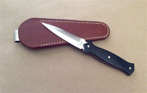 Boot Knife By Rigid Knives 1983 Push Dagger Knife Boot Knife