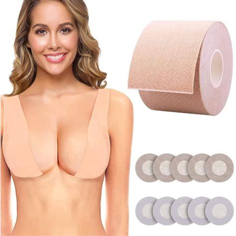 Soutien Gorge Adhesif Ruban De Poitrine Boob Tape Breast Lift Tape Et