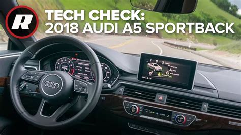 Check The Tech Inside The 2018 Audi A5 Sportback