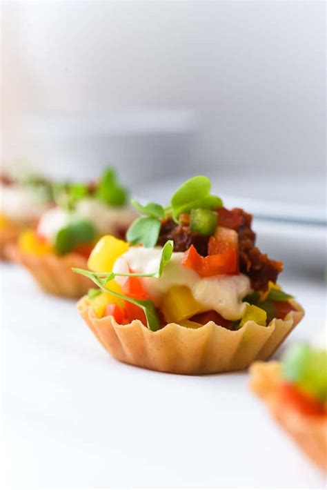 Vegetarian Canapé Recipe 2 Bliss Of Baking