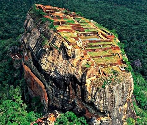 Amazing Sigiriya Lion Rock Fortress In Sri Lanka With Frescoes