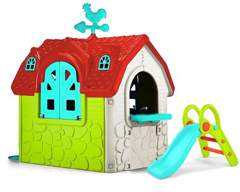 Fantasilandia en casa es un programa pensando en el niño, los padres y sus necesidades. Casita De Juegos Para Niños + Resbaladilla Tobogan - $ 6,500.00 en Mercado Libre