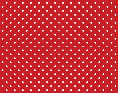 Red And White Polka Dots Template