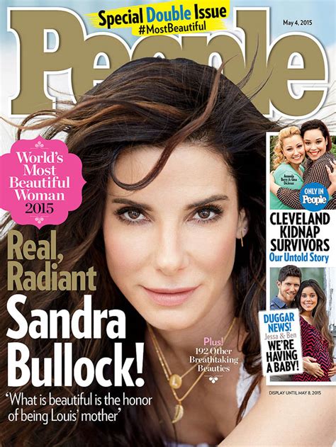 Sandra Bullock Is Named People Magazines Most Beautiful Woman In The World 2015lainey Gossip