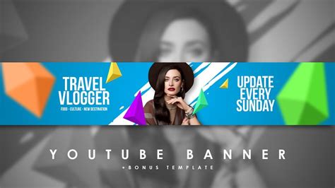 Free Download Youtube Chanel Art Youtube Banner Photoshop Project