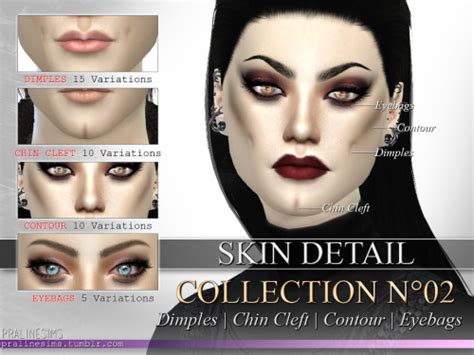 Pralinesims A Set Of Several Skin Details Is Coming Sims Update