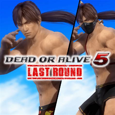 Dead Or Alive 5 Last Round Zack Island Swimwear Ryu Hayabusa Cover Or Packaging Material