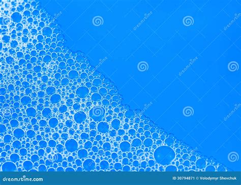 Blue Foam Stock Image Image Of Cleaning Soap Beauty 30794871