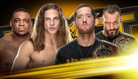 The Undisputed Era Vs Keith Lee And Matt Riddle Added To Tonights Nxt