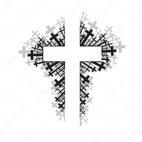 Religious Cross — Stock Vector © Alexkava 56853575