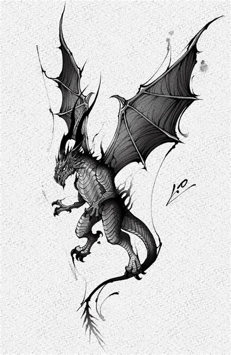 Dragon Tattoo With Wings Baby Dragon Tattoos Small Dragon Tattoos
