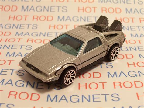 Back To The Future Time Machine Magnet Delorean Hot Rod Etsy