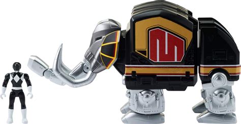 Mighty Morphin Power Rangers Mastodon Zord With Black Ranger Legacy