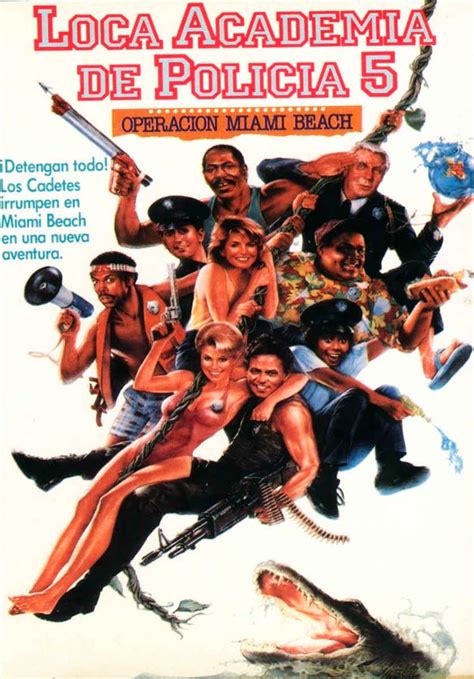 Loca Academia De Policía 5 Operación Miami Beach Película 1988