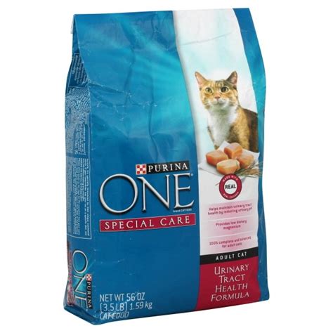 Purina one® urinary health cat food helps maintain the urinary health of your cat by reducing urinary ph and providing low magnesium. Purina ONE Special Care Dry Cat Food Urinary Tract Health ...