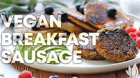 How To Make Vegan Breakfast Sausage Patties Recipe Youtube