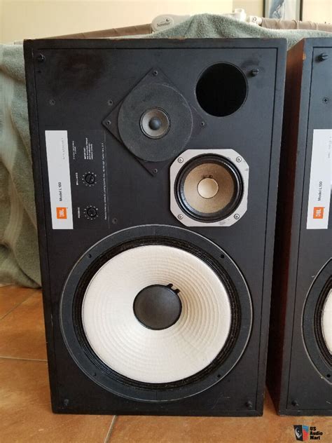 Pair Of Vintage Jbl L100 Speakers Photo 1779842 Us Audio Mart
