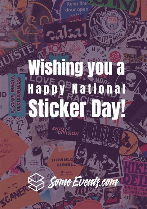 National Sticker Day Messages And Wishes