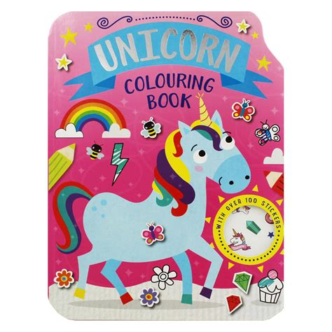 Unicorn Colouring Book Yorkshire Trading Company