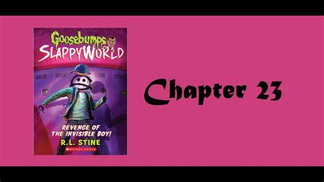 And when brian and justin team up to work on a class p a simple act of kindness can transform an invisible boy into a friend… Goosebumps Reads: Slappyworld # 9: "Revenge of the ...