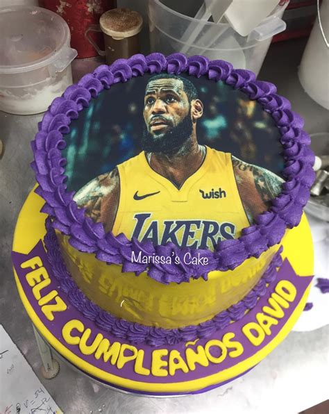 Lebron James Edible Image Cake Topper Personalized Birthday Sheet Custom Frosting Round Circle