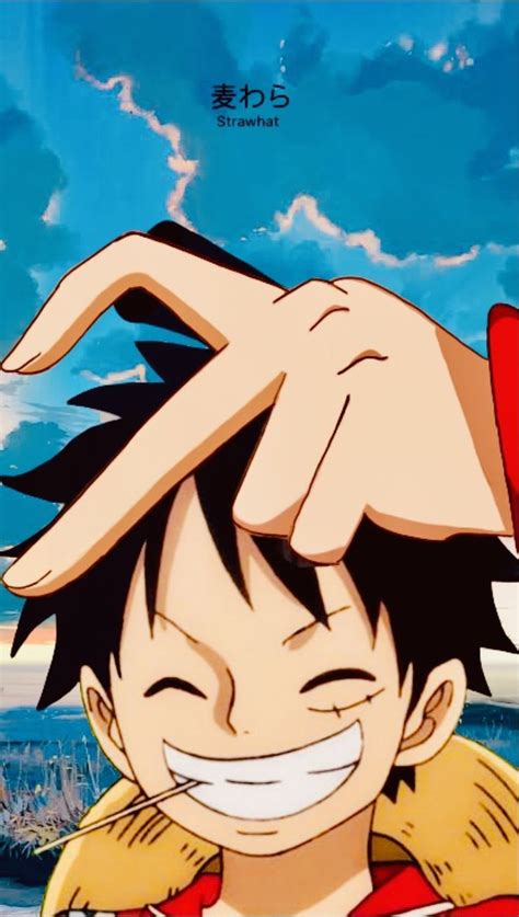 Monkey D Luffy Icon Gambar Animasi Kartun Gambar Anime Ilustrasi