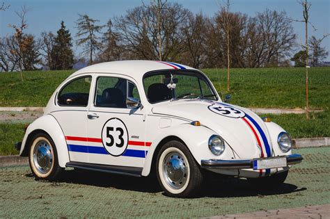 Volkswagen Beetle 53 Herbie Copyright Free Photo By M Vorel