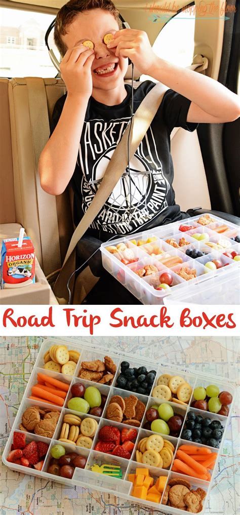 Road Trip Snack Boxes An Easy And Yummy Solution To Keep Kids Fueled