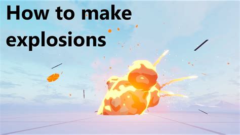 How To Make An Explosion Fortnite Creative Tutorial Youtube