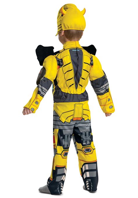 Transformers Muscle Bumblebee Disfraz Para Ni Os Peque Os Multicolor