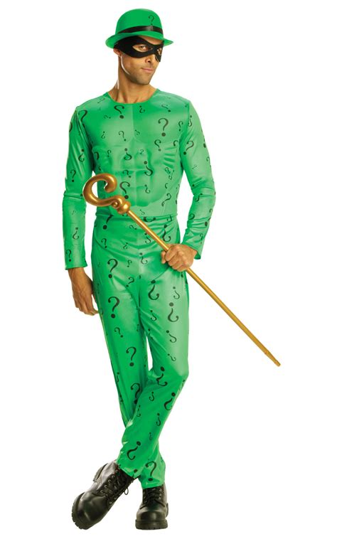 Classic Riddler Costume Glitz Fancy Dress