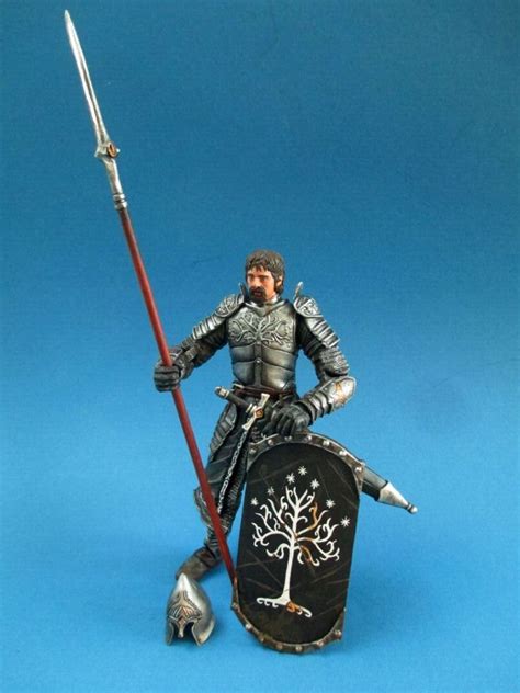 Gondorian Spearman Footsoldier Of Minas Tirith Lord Of The Rings