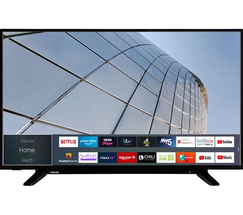 TOSHIBA 43UL2163DBC 43 Smart 4K Ultra HD HDR LED TV Fast Delivery