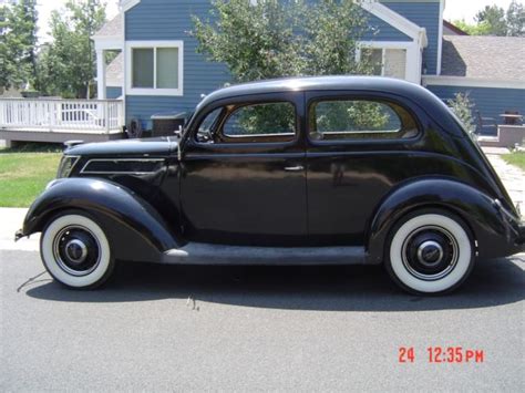 1937 Ford 2 Door Slant Back Sedan Classic Cars For Sale