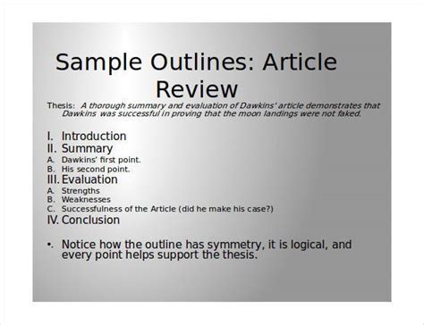 ⛔ How To Outline An Article How To Write An Outline For An Article