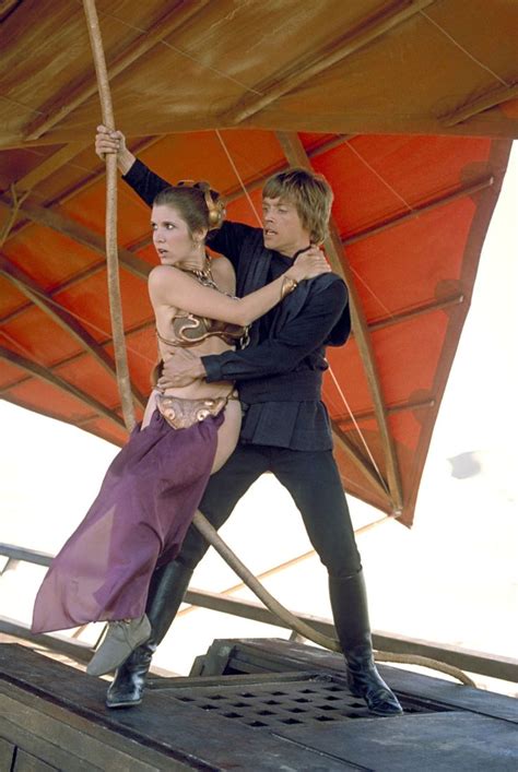 Still Of Carrie Fisher And Mark Hamill In Star Wars Episode Vi Return