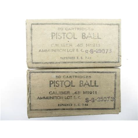 Military 45 Auto Ammo Switzers Auction And Appraisal Service