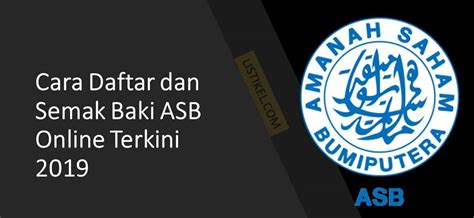 Although it has existed for almost 30 years, since first being introduced in 1990. Cara Daftar dan Semak Baki ASB Online Terkini | listikel.com