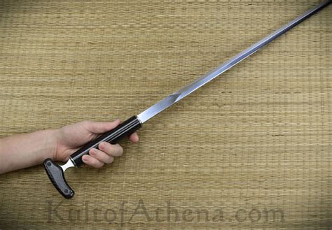 Osc I Carbon Fiber Sword Cane And Push Dagger