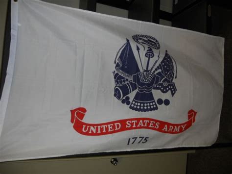 Lot Detail A Fantastic United States Army Flag